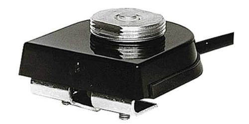 Maxrad T T .75 Inch Trunk Lip Mount with 17 ft RG58A-U Coaxial Cable - Perfect for CB Radio, Ham Radio & Mobile Antenna Installation in Trucks, SUVs & Vehicles