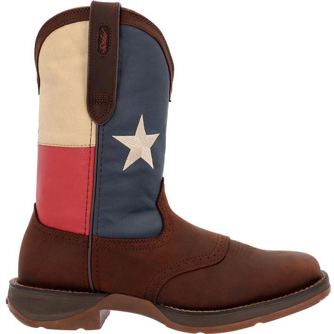 Rebel Texas Flag Western Boots for Men & Women - Stylish Cowboy Boots with Patriotic Design - Perfect for Rodeo, Country Music Festivals & Western Fashion