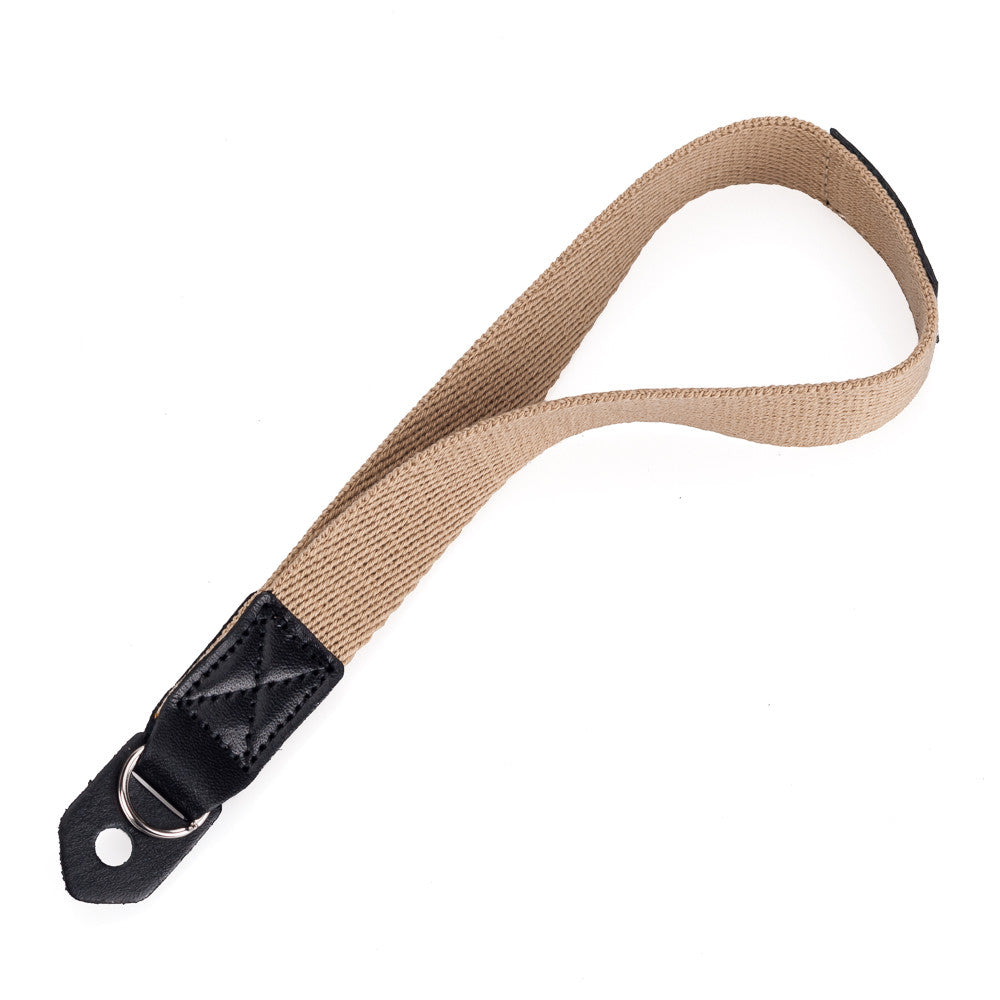 Artisan & Artist ACAM 295 Premium Leather & Acrylic Wrist Strap for Cameras - Beige | Secure & Comfortable Grip for DSLR, Mirrorless & Vintage Film Cameras | Perfect for Travel, Photography & Everyday Use