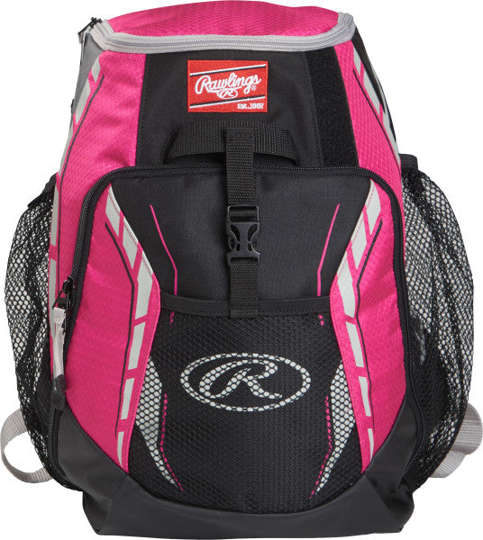 Rawlings R400 Youth Baseball Backpack - Durable & Lightweight for School, Sports & Travel | Perfect for Kids & Teens