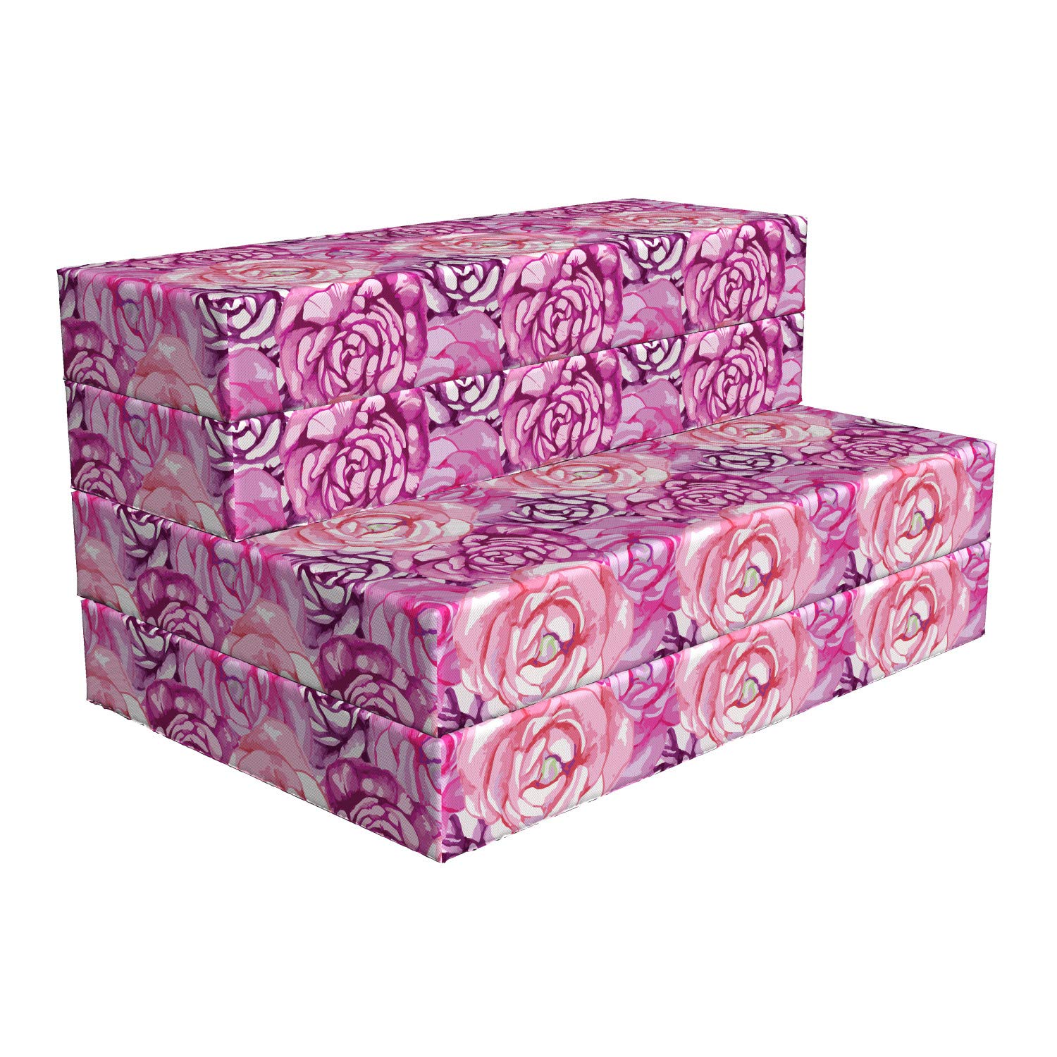 Ambesonne Floral Foldable Mattress - 74.8