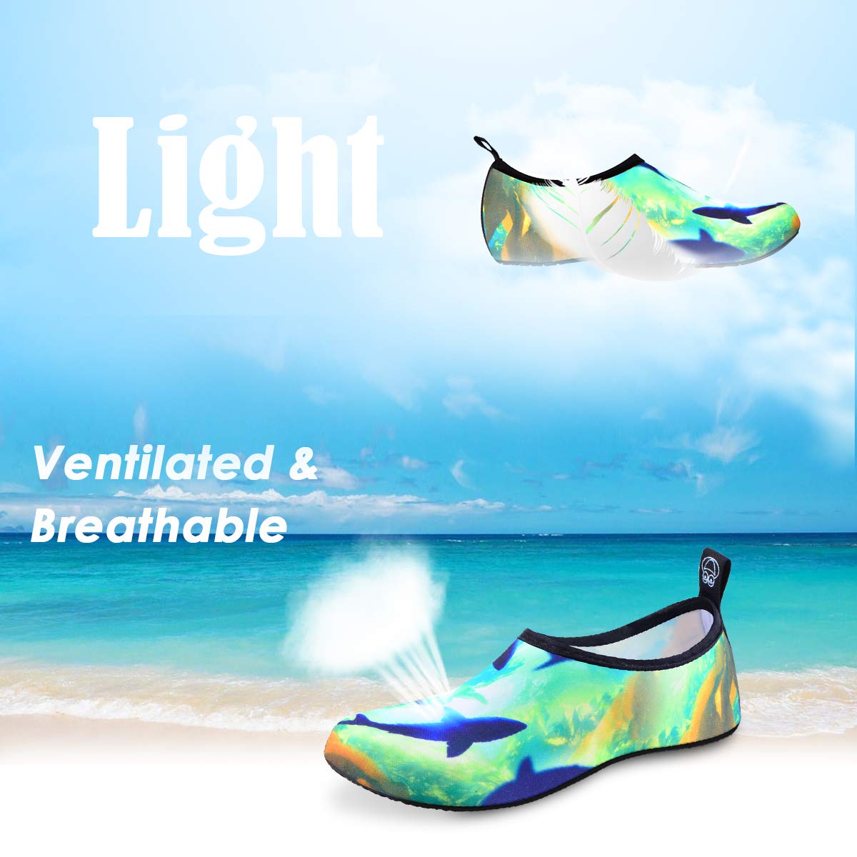 Best Water Shoes for Women & Men - Quick-Dry Aqua Socks for Swimming, Beach, Surfing, Yoga & Outdoor Activities | Perfect for Pool, River & Water Sports