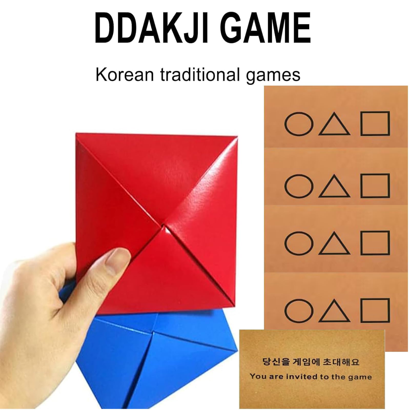 Gonggi Korean Traditional Games - Multiplayer Interactive Family Game Set for Kids & Adults, Perfect for Parties, Gatherings, and Cultural Learning