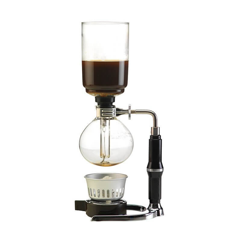 Hario Syphon Technica 2 Cup Coffee Maker - Premium Glass Stovetop Brewer for Home Baristas | Perfect for Pour Over Coffee, Specialty Brewing & Gift Giving