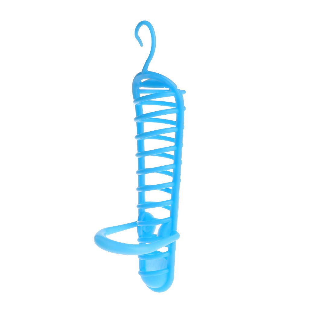 HELYZQ Plastic Parrot Feeder Basket - Fruit & Vegetable Feeding Perch for Birds, Parakeets - Cage Accessories for Pet Birds | Perfect for Bird Cages, Aviaries & Play Stands