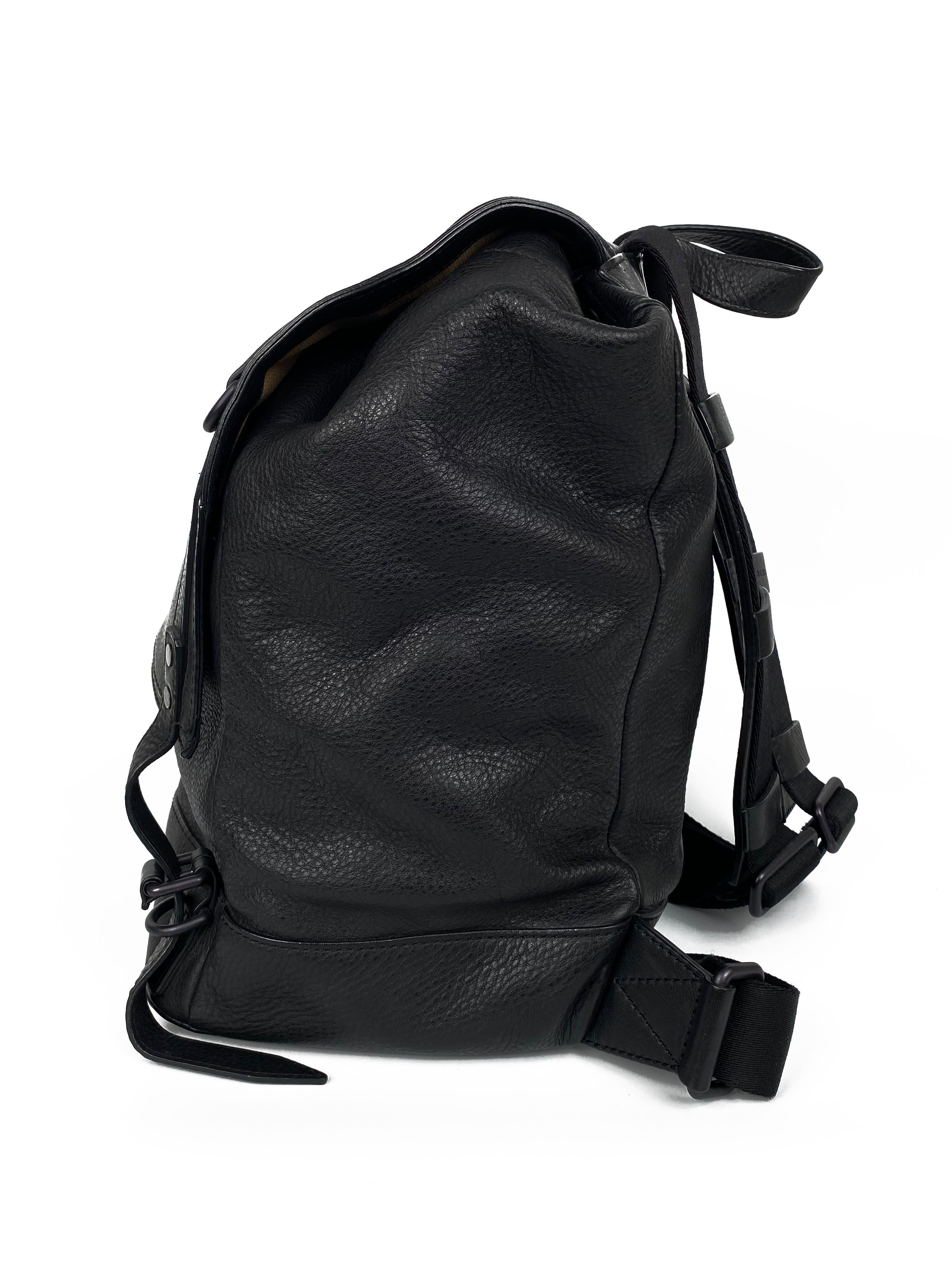 Burberry Men's Black Extra Large Rucksack Backpack - Stylish Durable Travel & Work Backpack for Business Professionals & Commuters