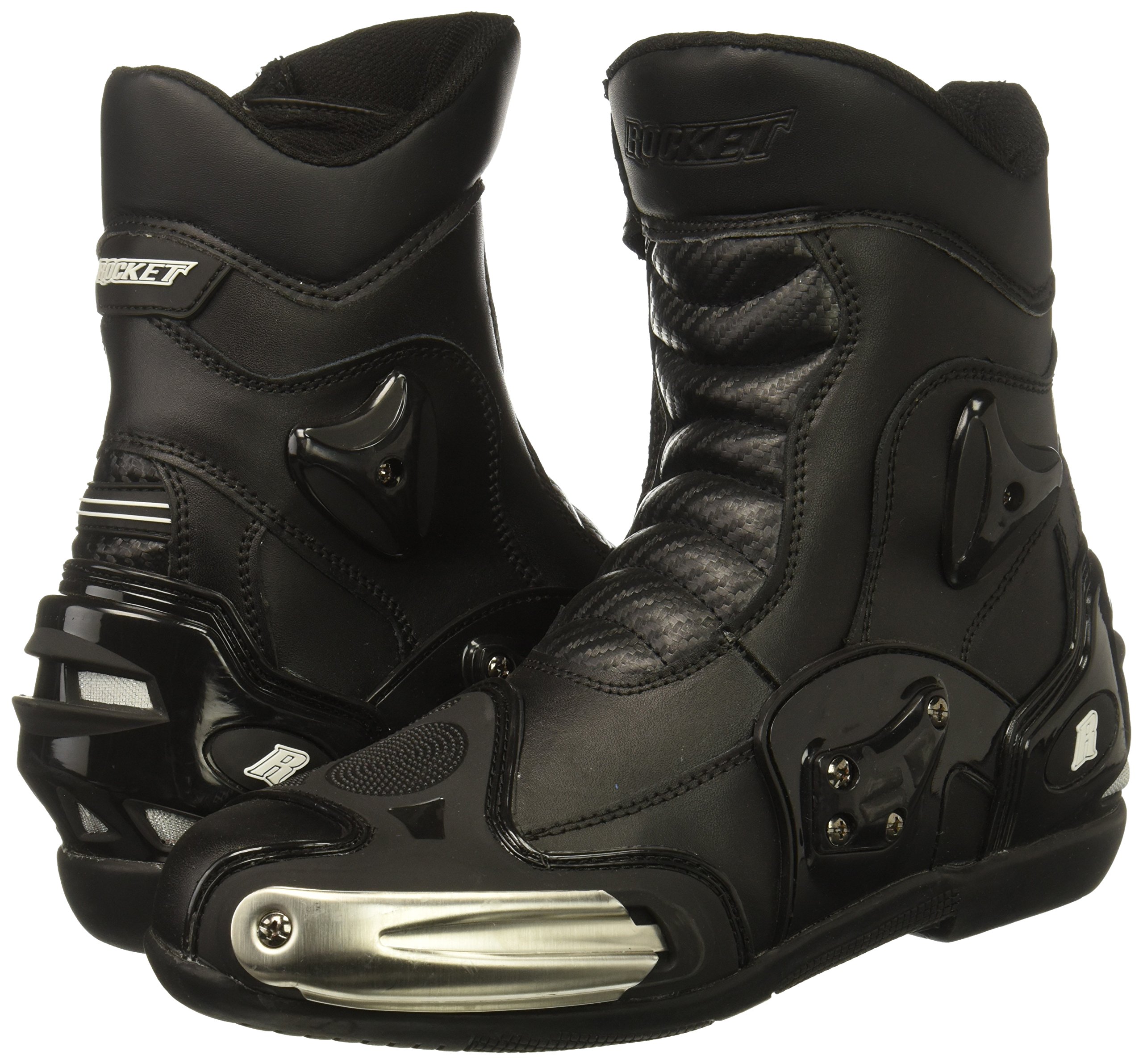 Joe Rocket Men's Superstreet Motorcycle Boots - Durable Riding Boots for Men - Comfortable & Protective for Street Biking & Commuting