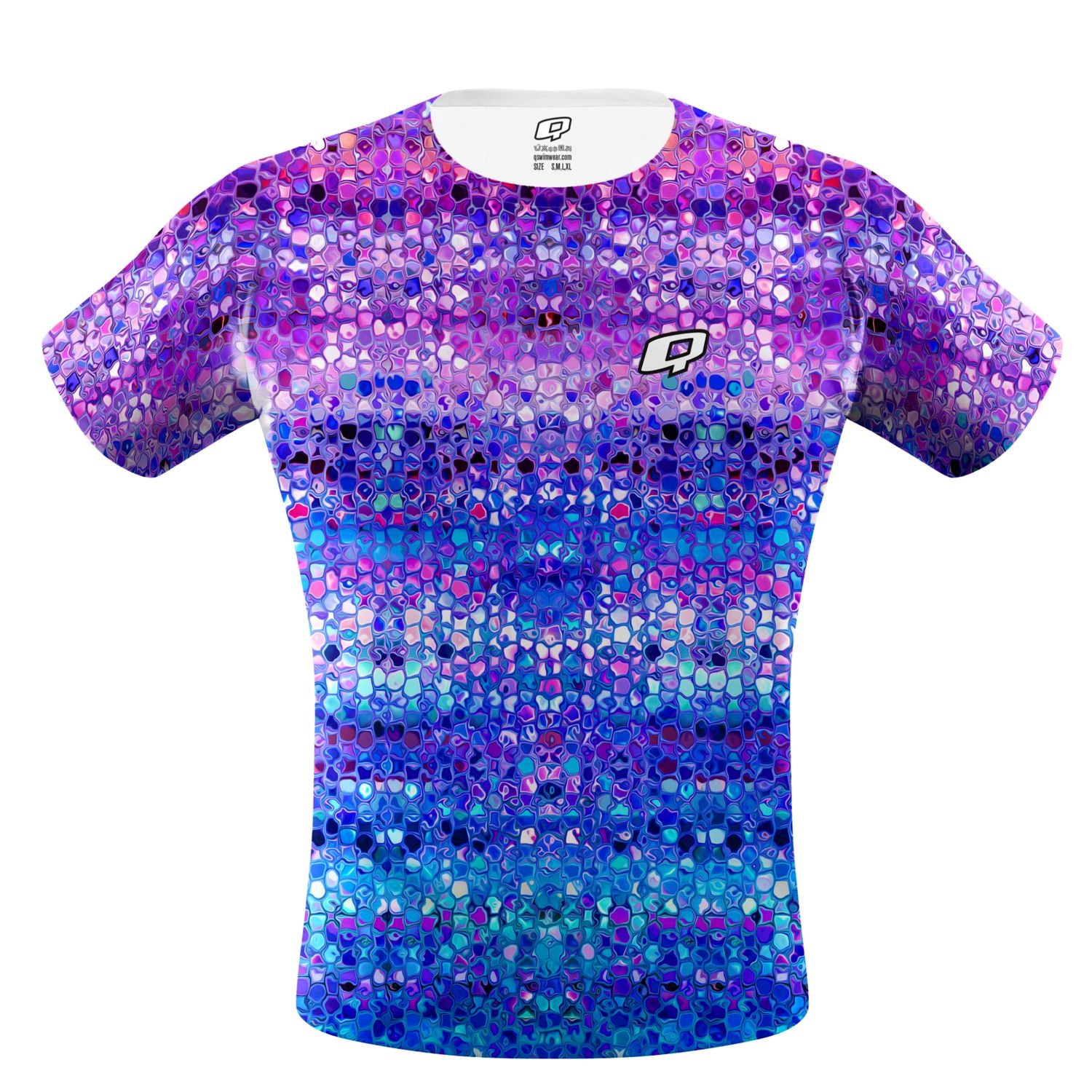 High-Performance Swim Shirt with Goggle Protection - Ideal for Competitive Swimming, Triathlons & Water Sports