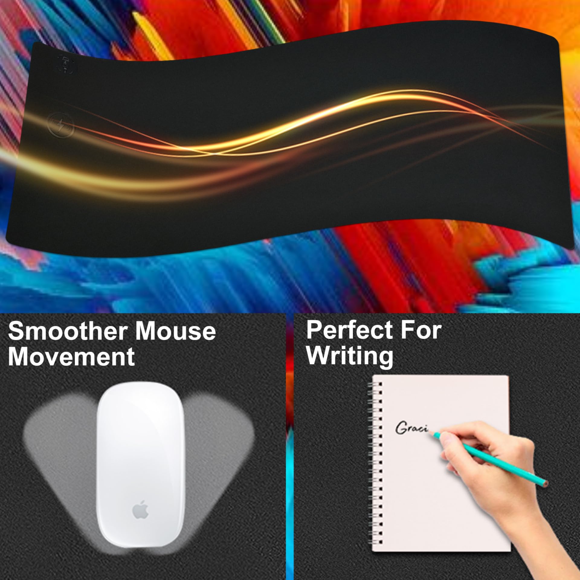Wireless Charging Desk Mat - 32