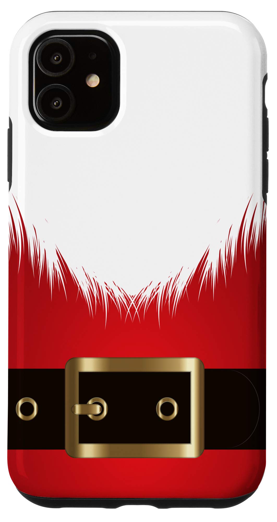 iPhone 11 Santa Claus Christmas Case - Festive Holiday Phone Cover for Xmas Parties & Gift Giving