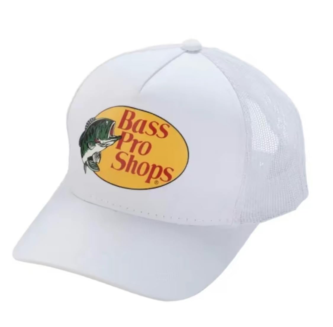 Bass Pro Trucker Hat for Men & Women - Light Blue Adjustable Snapback Cap for Fishing, Hunting & Outdoor Adventures