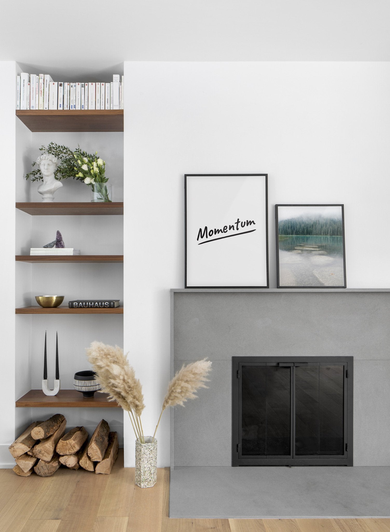 High-Quality Momentum Poster - Inspirational Wall Art for Home & Office Decor | Perfect for Living Room, Bedroom, or Workspace Motivation