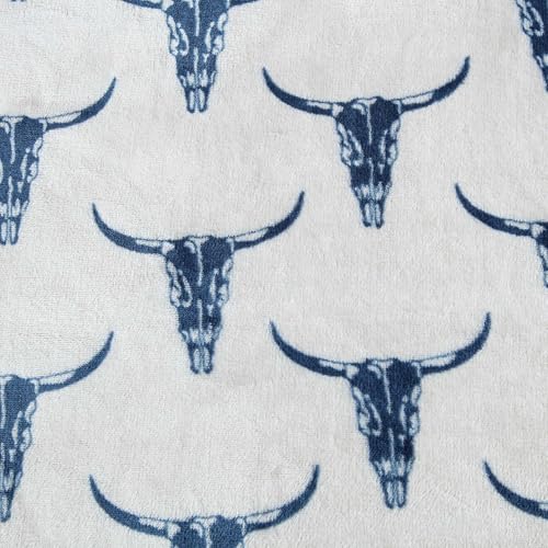 Steer Head Blue