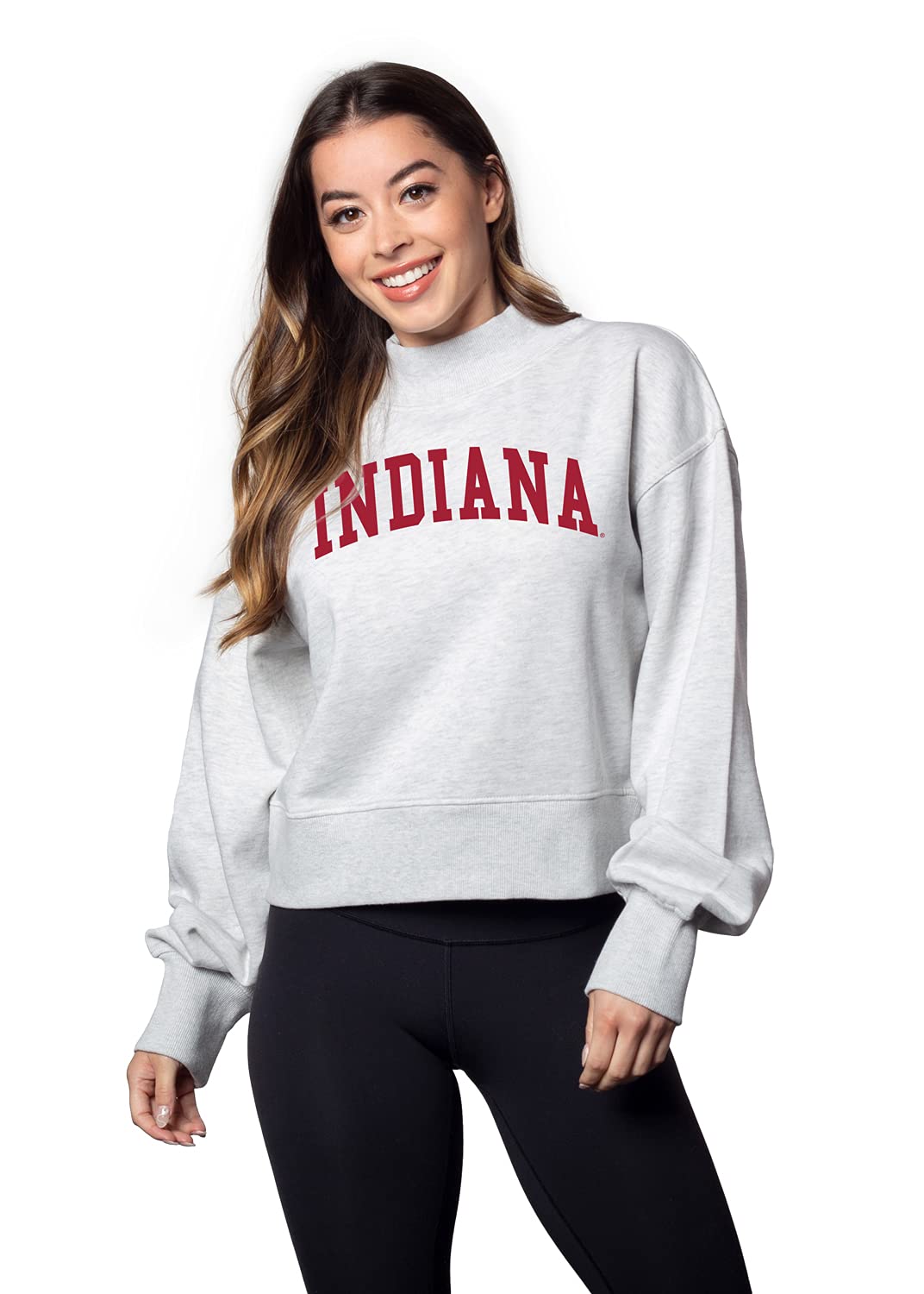 Chicka-D Women's Haily Pullover Sweatshirt - Soft Fleece Casual Long Sleeve Crewneck Top for Everyday Wear, Lounge & Outfits