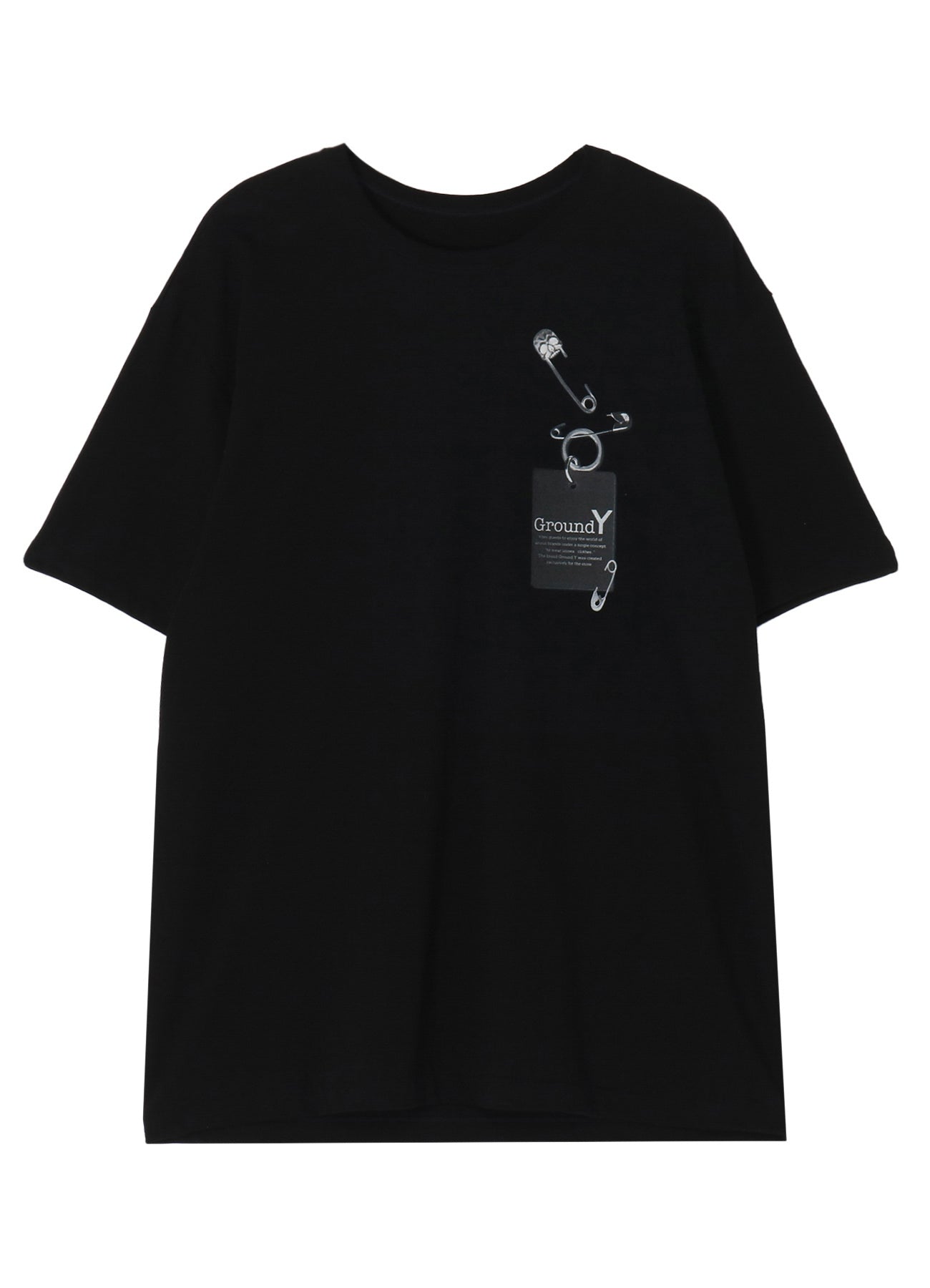 Stylish Cotton Jersey Trompe L'oeil Pin T-Shirt for Men & Women | Soft Breathable Casual Tee | Perfect for Everyday Wear, Street Style & Layering