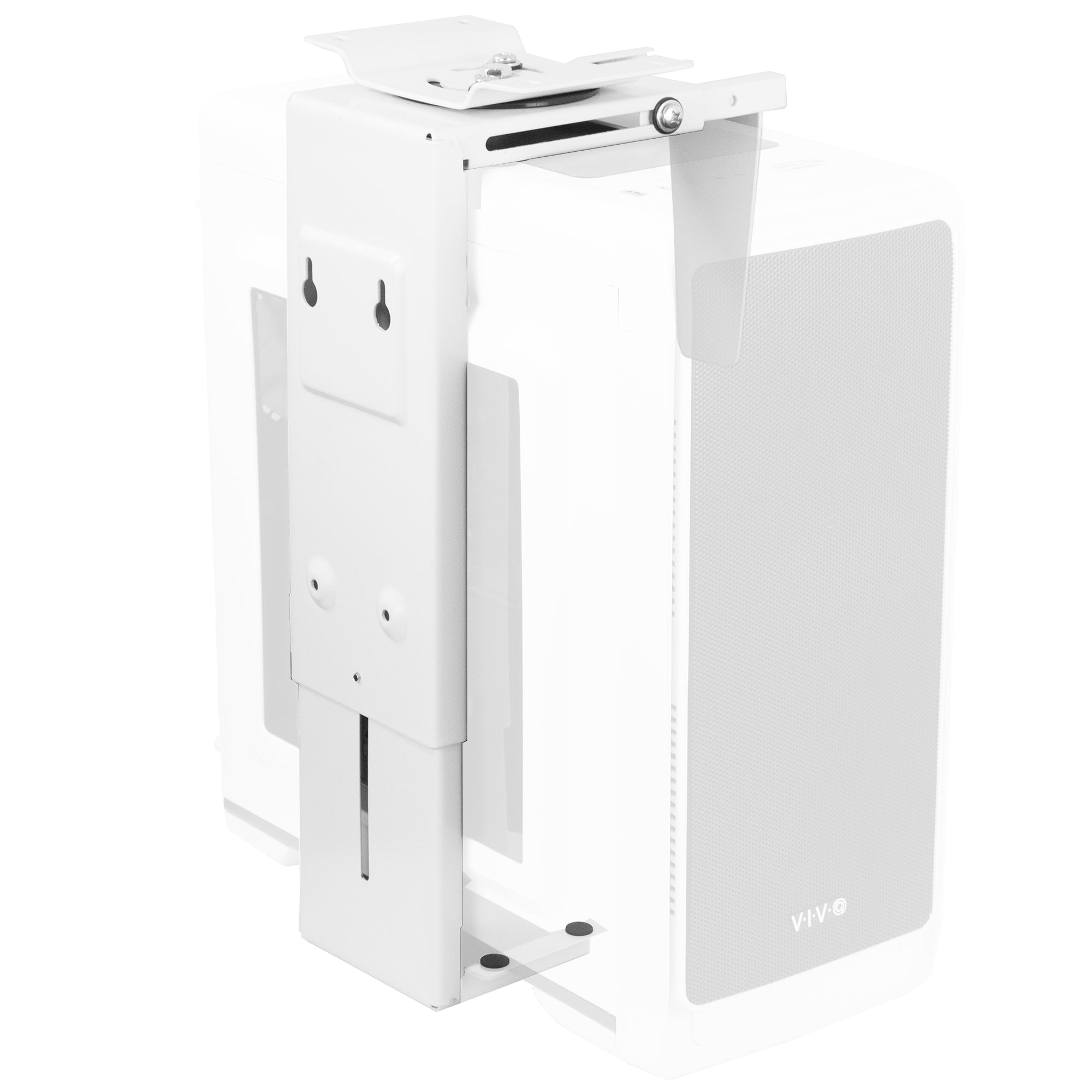 Under Desk and Wall PC Mount - Space Saving Computer Mount for Home & Office - Perfect for Desktops, Workstations, and Gaming Setups