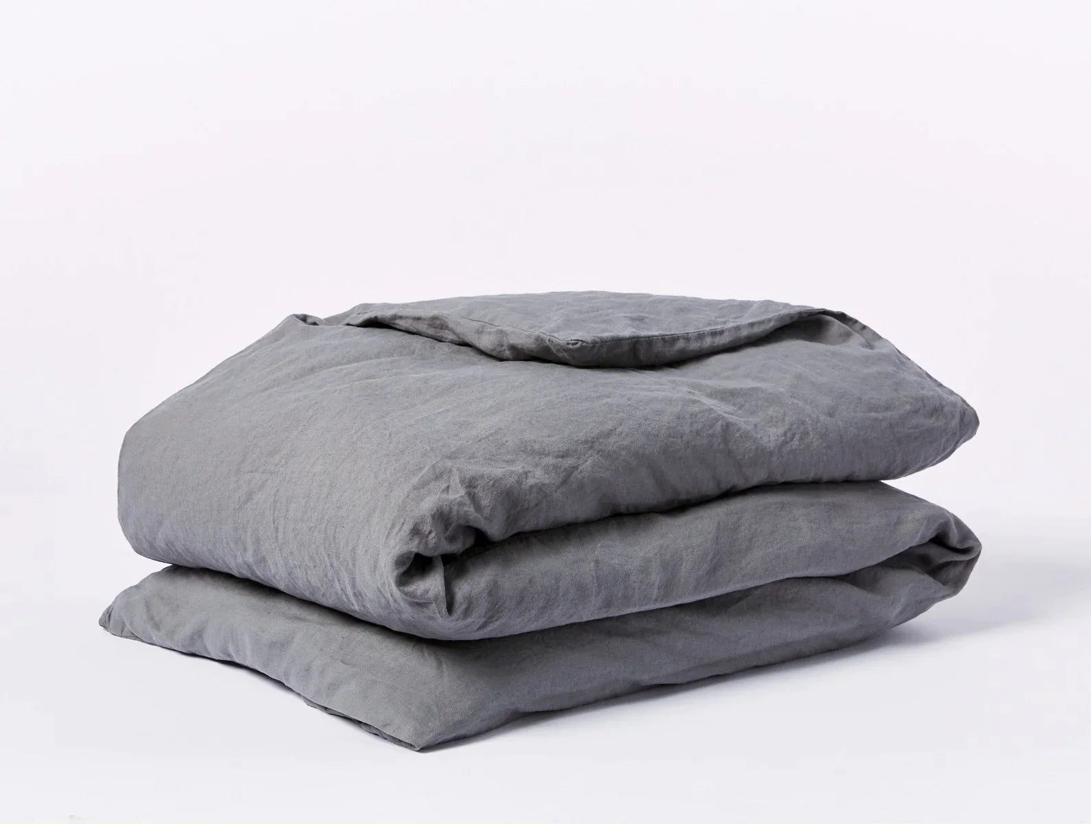 Organic Relaxed Linen Duvet Cover Set - Breathable & Hypoallergenic Bedding for All Seasons | Perfect for Master Bedroom, Guest Room & Vacation Homes