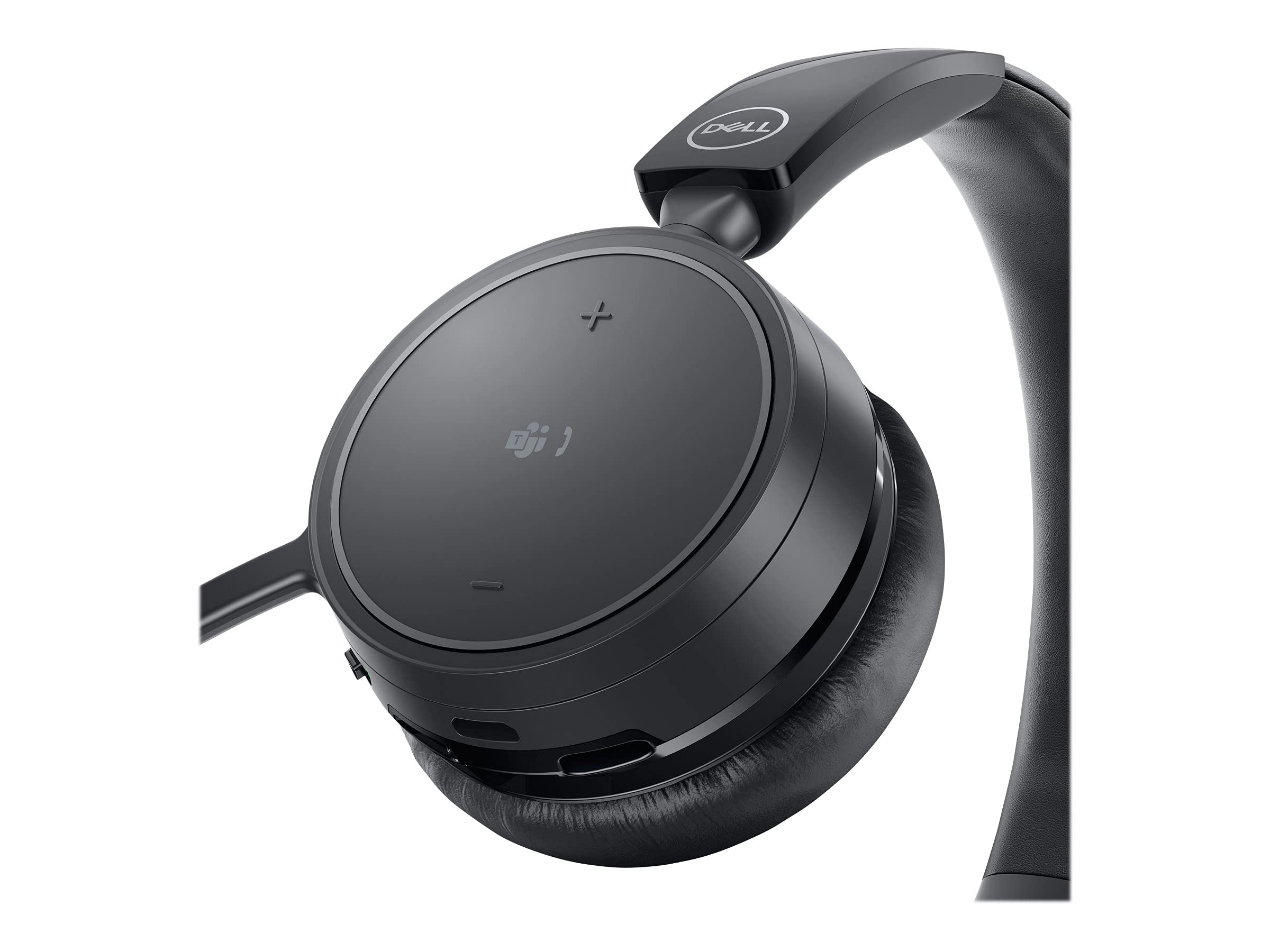 DELL WL5022 Wireless Bluetooth Headset with Noise Cancelling - Black for Office, Gaming & Remote Work