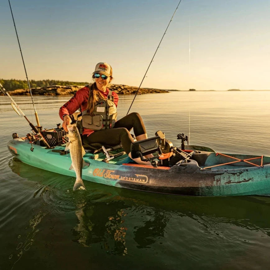 Ocean Kayak Malibu Pedal Drive Single Kayak - Lightweight & Stable Pedal Kayak for Fishing & Recreation | Perfect for Lakes, Rivers & Coastal Waters