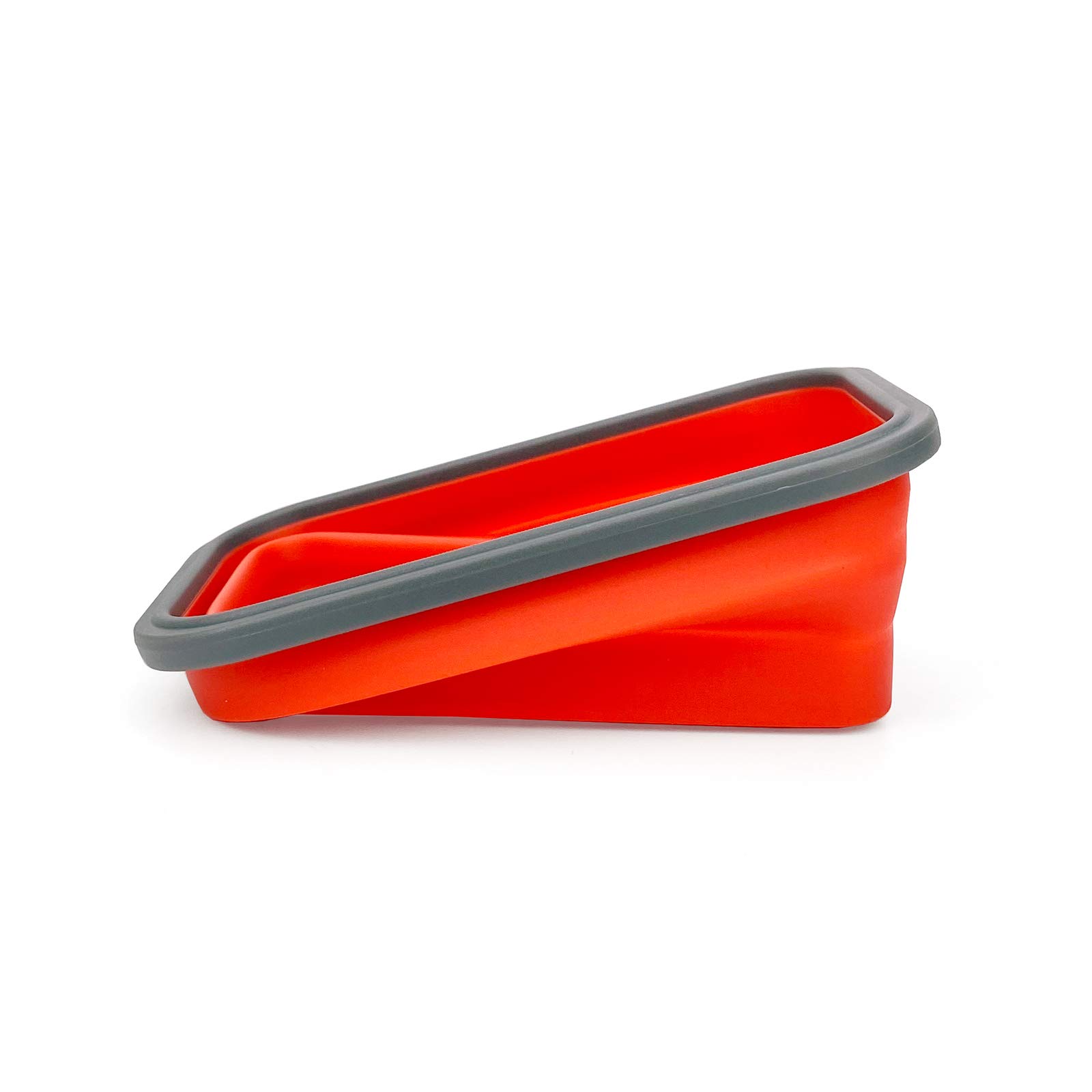 CARTINTS 3-Pack Collapsible Silicone Food Storage Containers with Lids - 500ml BPA-Free Microwave & Freezer Safe Bowls for Meal Prep, Camping, Travel, Office Lunch & Picnics - Space Saving Design (Red)