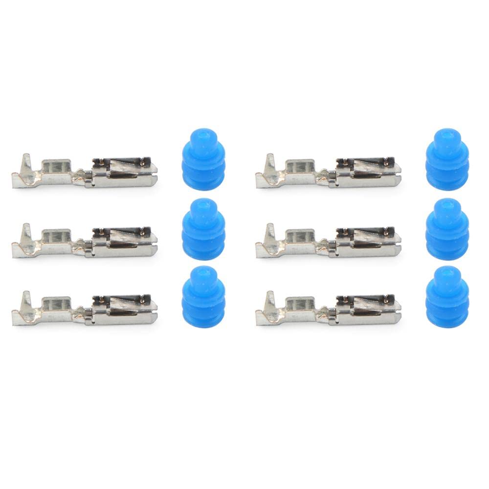 Bosch Electronic Throttle Body Connector - 1PC 6-Pin with 6 Seals | Compatible with Multiple Car Models | Durable Auto Electrical Part for Smooth Throttle Performance | Perfect for Engine Repairs & Maintenance