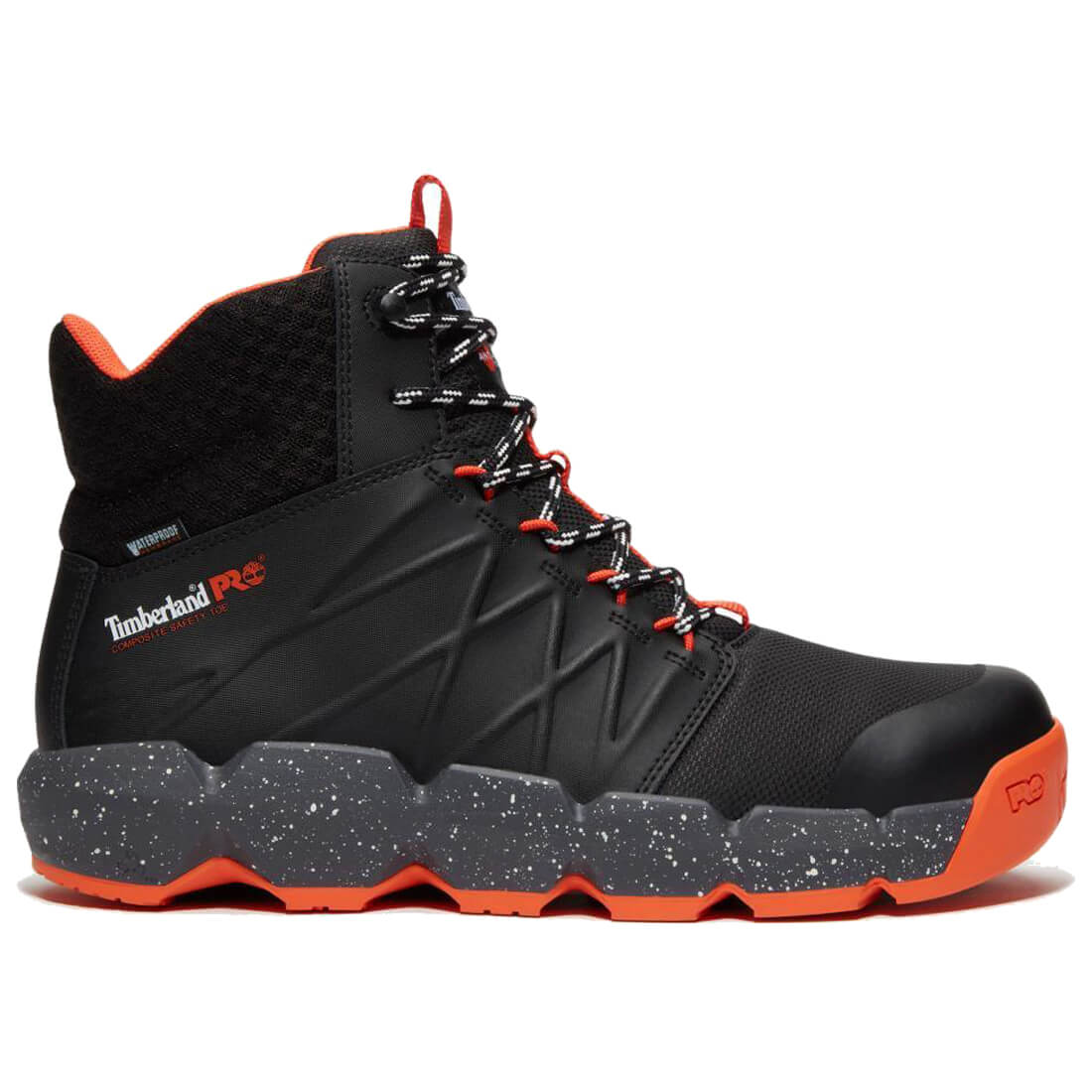 Morphix Waterproof Composite Toe Work Boots - Lightweight Safety Shoes for Construction & Outdoor Work | Slip Resistant, Electrical Hazard Protection