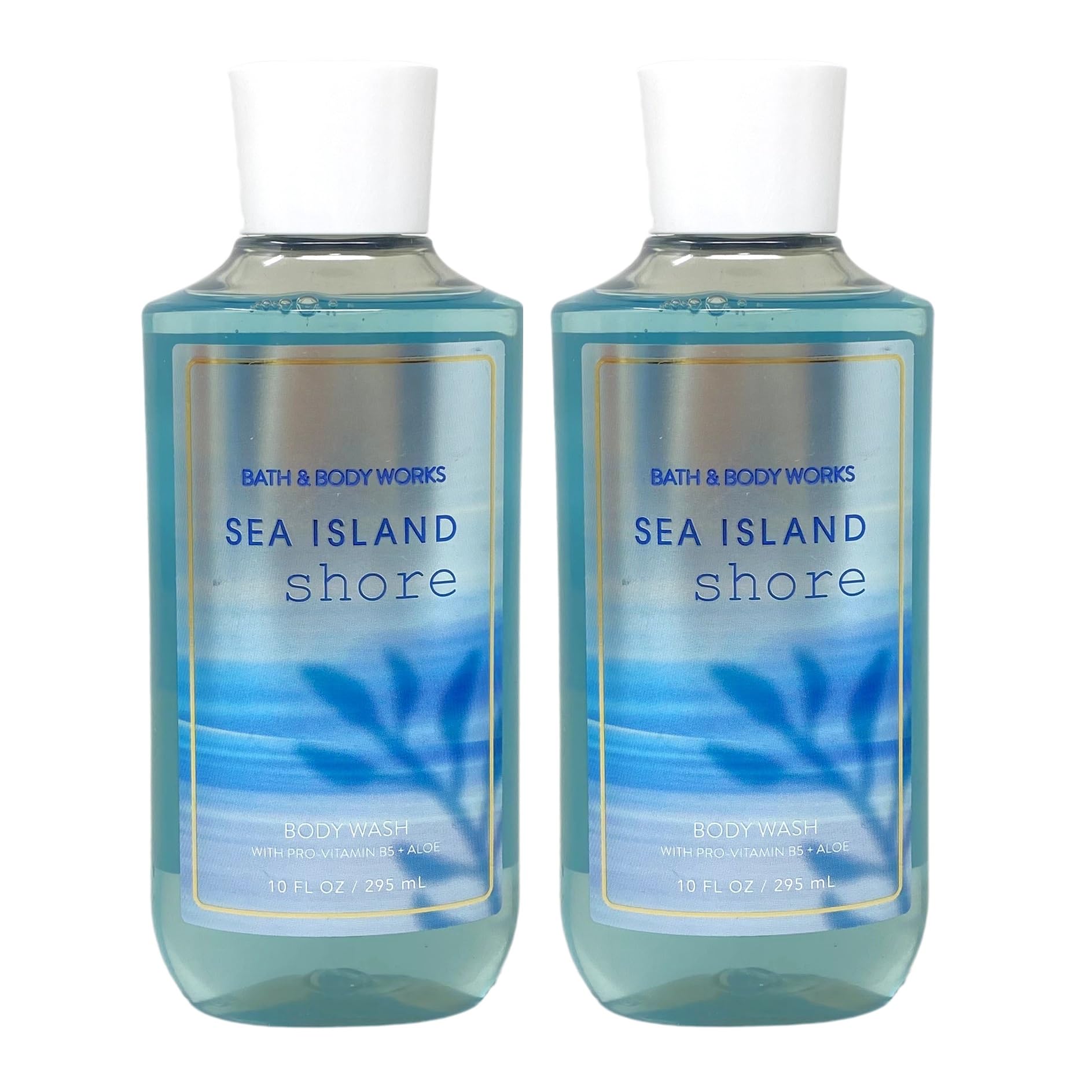 Sea Island Shore Body Wash 2-Pack Bundle - Moisturizing & Refreshing Full-Size Shower Gel for Men & Women - Perfect for Daily Use, Spa Days & Gifting