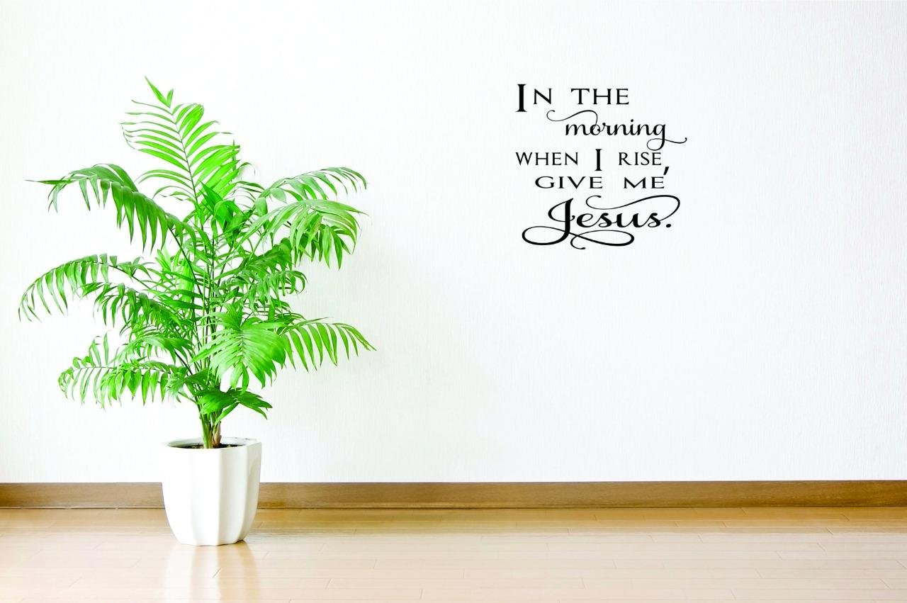 Inspirational 'Be The Light of The World' Wall Decal Sticker - 20x30 Inches Home Decor Art for Living Room, Bedroom & Office