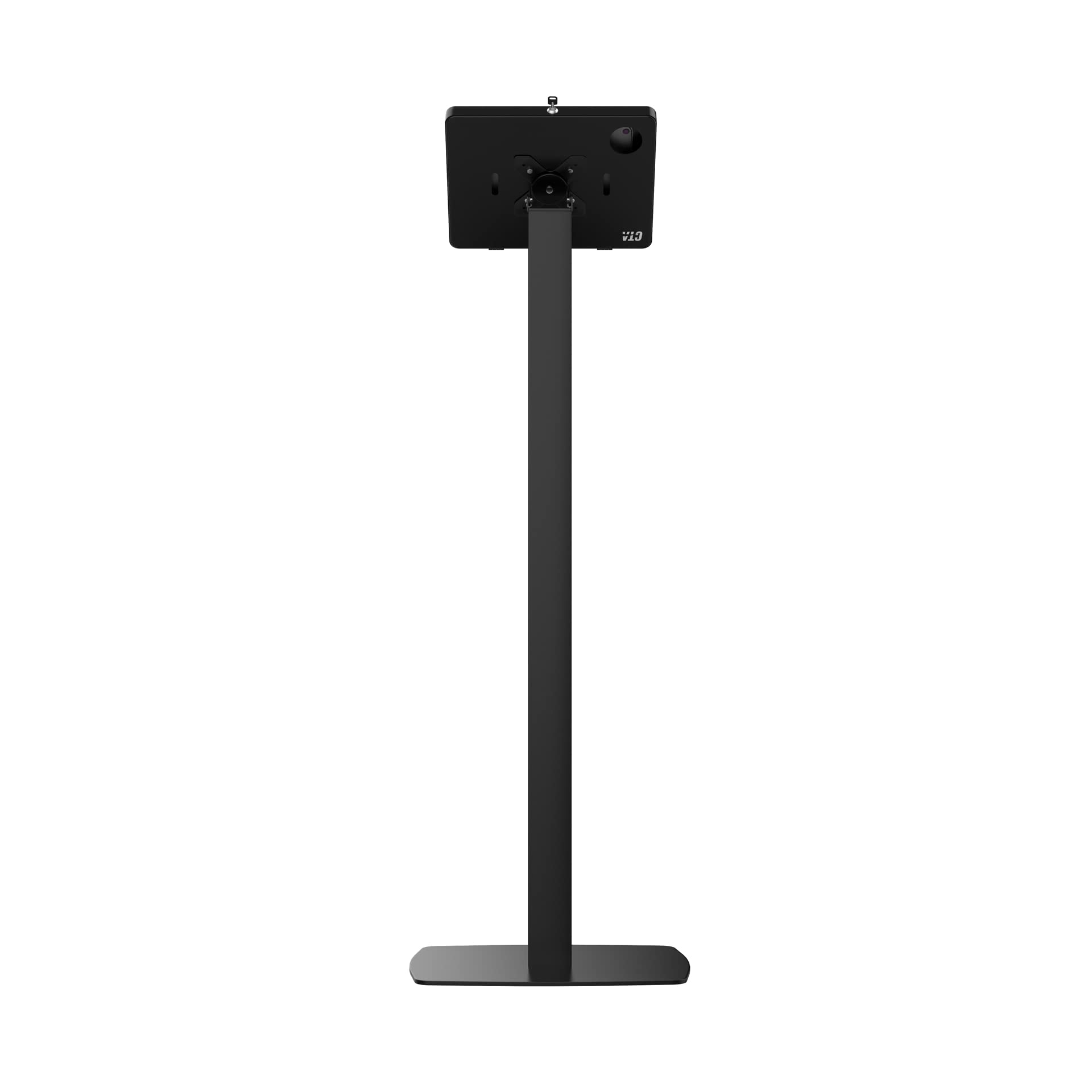 360° Adjustable Thin Floor Stand Kiosk for iPad 11 (A16), Pro 11-inch M4, Air 11-inch M3, 10th Gen & Galaxy Tab - Secure Tablet Holder with Charging Port & Lock - Perfect for Retail Stores, Exhibitions & Interactive Displays