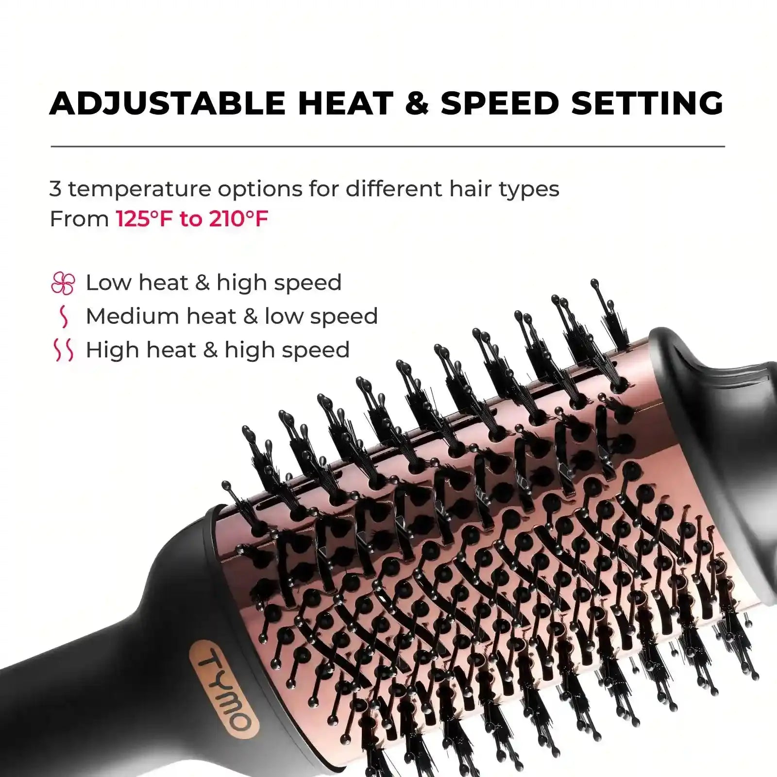 TYMO Volumizer Hair Styler - Professional Hair Volume Booster for Women & Men (US & Canada Only) - Perfect for Salon-Quality Styling at Home