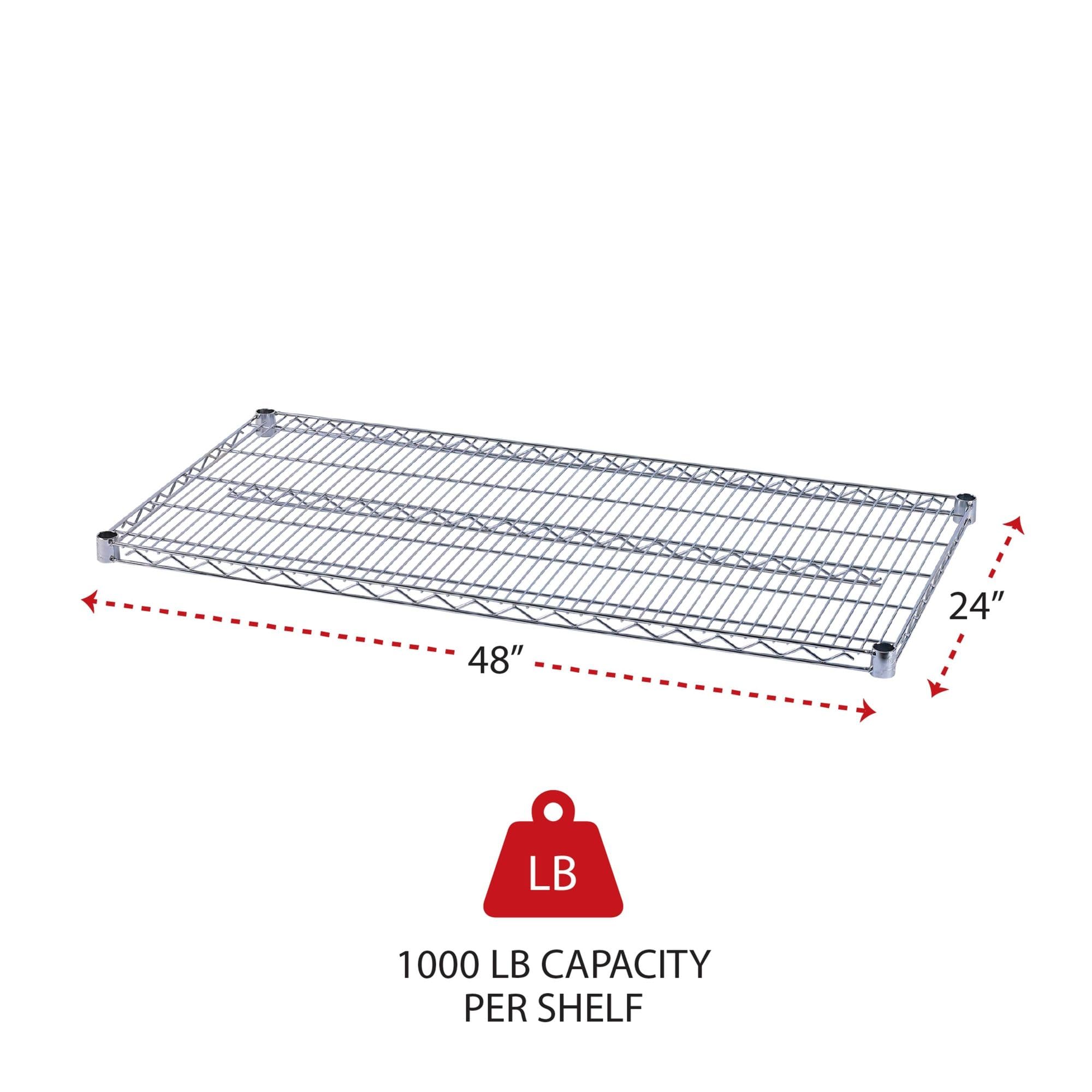 Alera ALE Industrial Wire Shelving Extra Wire Shelves, 48