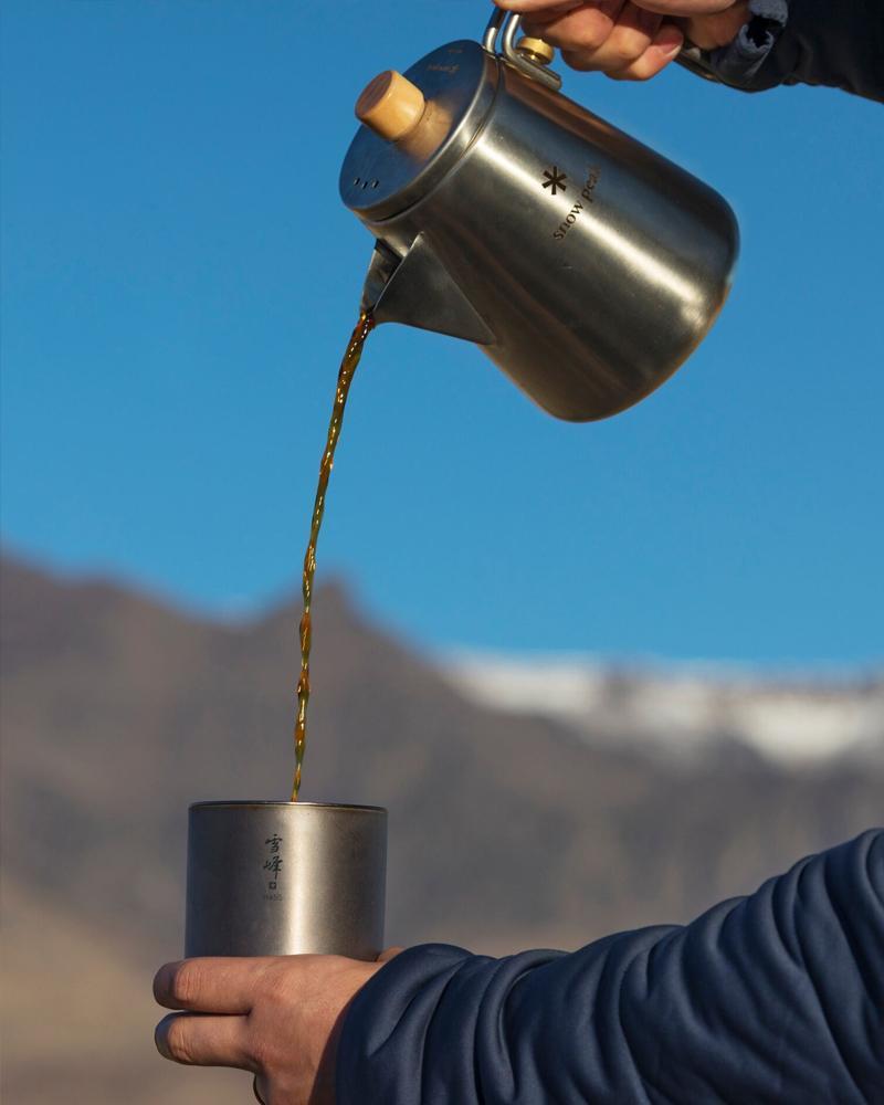 Premium Stainless Steel Field Barista Kettle - Portable Coffee Pour Over Kettle for Camping, Travel & Home Brewing - Perfect for Outdoor Adventures & Specialty Coffee Lovers