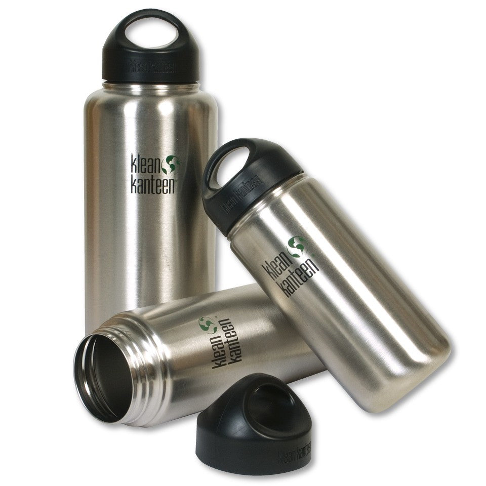 Klean Kanteen Wide 40oz (1182mL) Stainless Steel Water Bottle - Insulated, Leak Proof, BPA Free - Perfect for Hiking, Camping & Outdoor Adventures