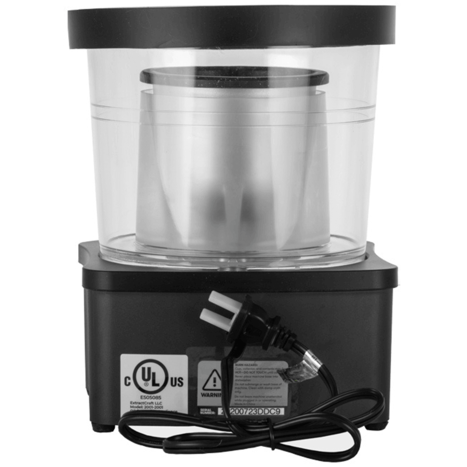 ExtractCraft The Source Turbo Essential Oil Extractor - Fast & Efficient for DIY Cannabis, Herbs & Concentrates - Perfect for Home Use & Professional Labs