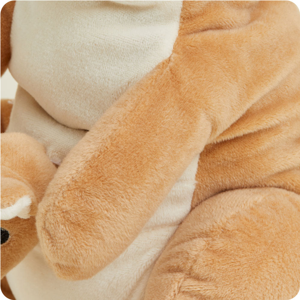 Kangaroo Warmies - Soft Plush Heating Pad for Pain Relief & Comfort - Perfect for Cuddling, Relaxation & Stress Relief