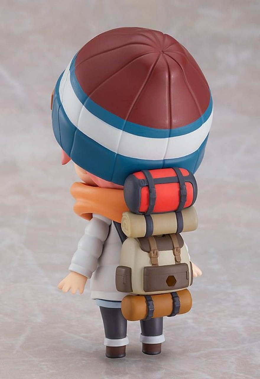 Max Factory Nendoroid Nadeshiko Kagamihara: Solo Camp Ver. DX Edition - Cute Anime Collectible Figure for Camping Enthusiasts - Perfect for Display, Gifts, and Anime Lovers