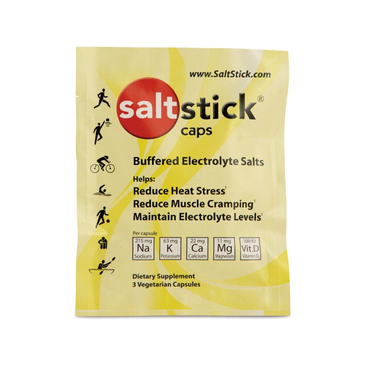 Salt Stick FastChew Electrolyte Replacement Capsules - 3 Pack | Hydration for Athletes, Runners & Outdoor Activities