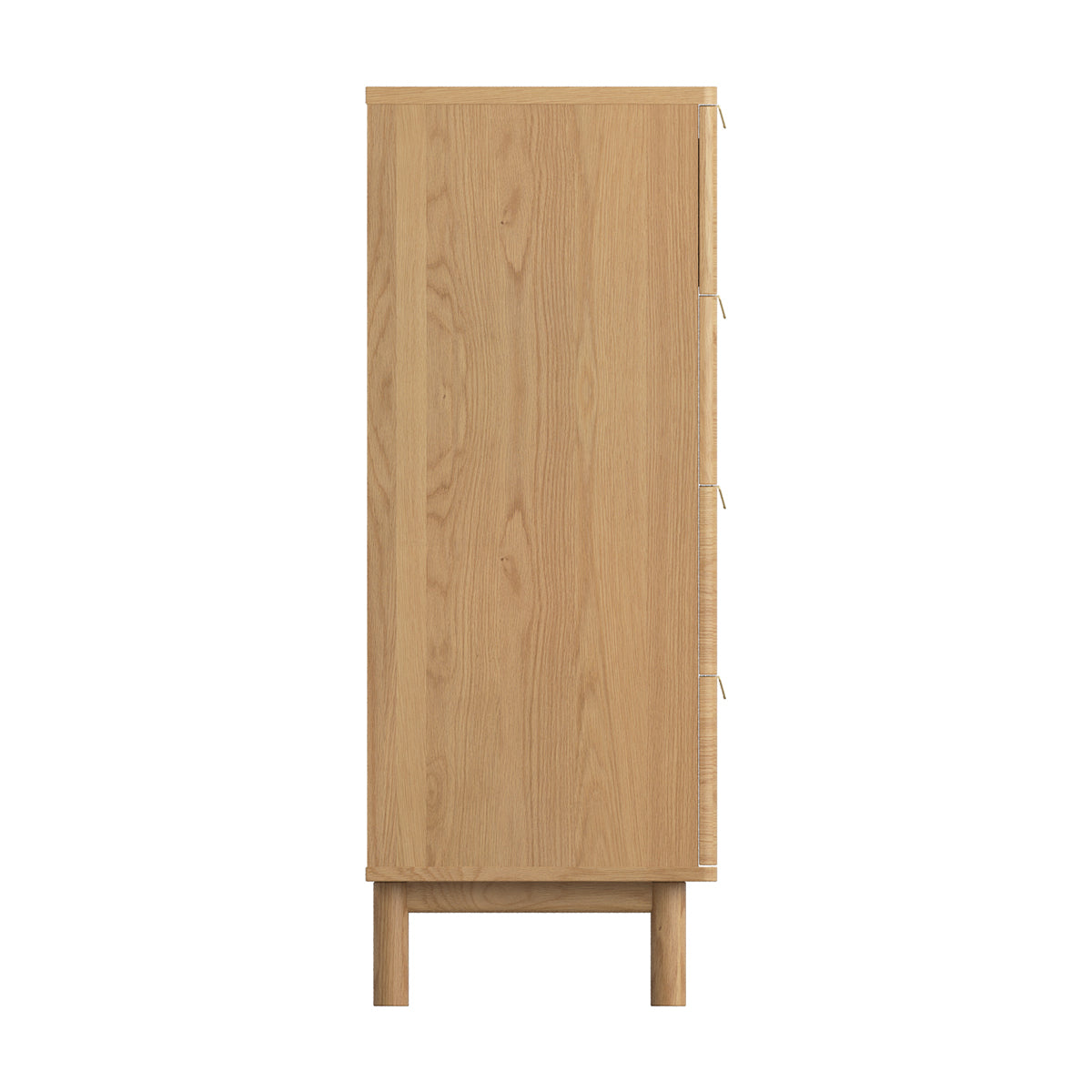 Brooks 4 Drawer Dresser - Solid Wood Bedroom Chest of Drawers for Storage | Perfect for Bedroom, Guest Room & Dorm Organization
