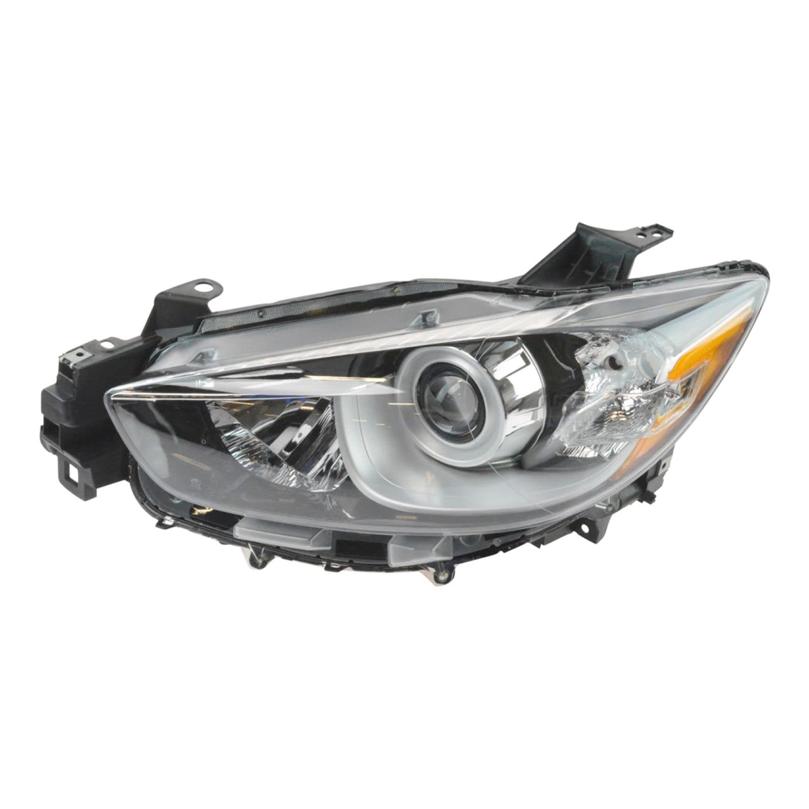 2013-2016 Mazda CX-5 Headlight Assembly Set - Driver & Passenger Side Replacement (MA2518146 & MA2519146) - Perfect for Night Driving & Foggy Conditions