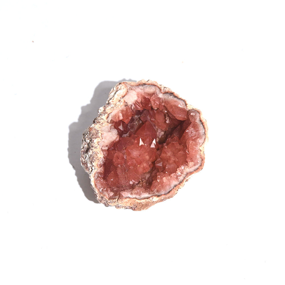 Natural Pink Amethyst Geode Crystal Cluster - Healing Stone for Home Decor, Meditation & Spiritual Gifts | Perfect for Office Desk, Yoga Space & Energy Healing