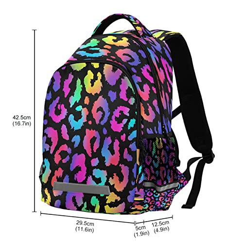 Rainbow Leopard Print