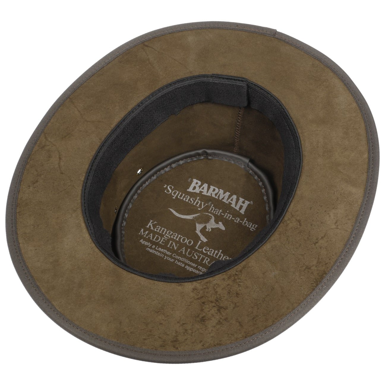 BARMAH Squashy Sundowner Kangaroo Hat - Comfortable & Stylish Outback Hat for Outdoor Adventures, Hiking, and Travel