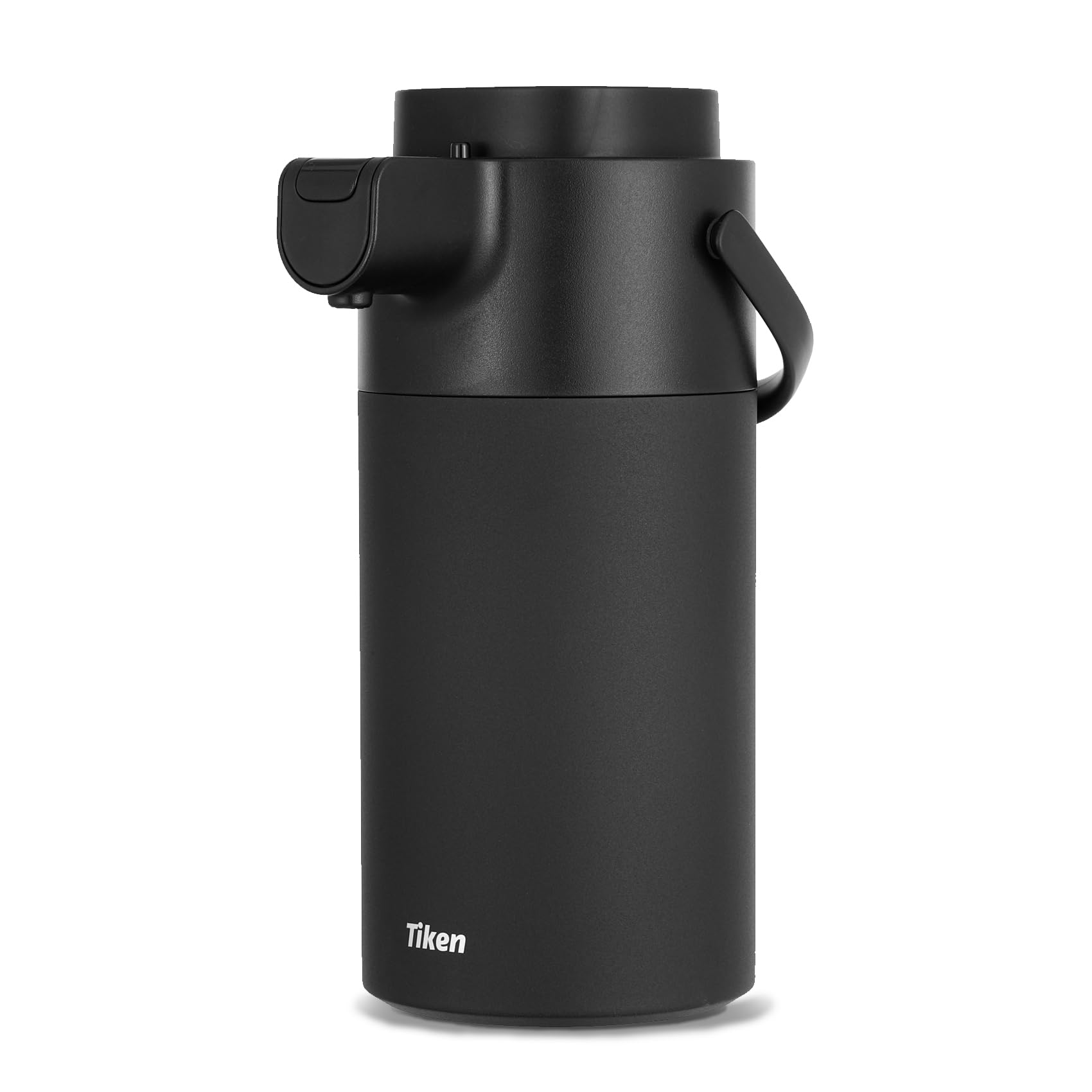 Stainless Steel Insulated Coffee Carafe with Pump - 135oz/4L Thermal Coffee Dispenser for Hot Beverages - Perfect for Office, Home & Catering Events - Keeps Coffee Hot for Hours