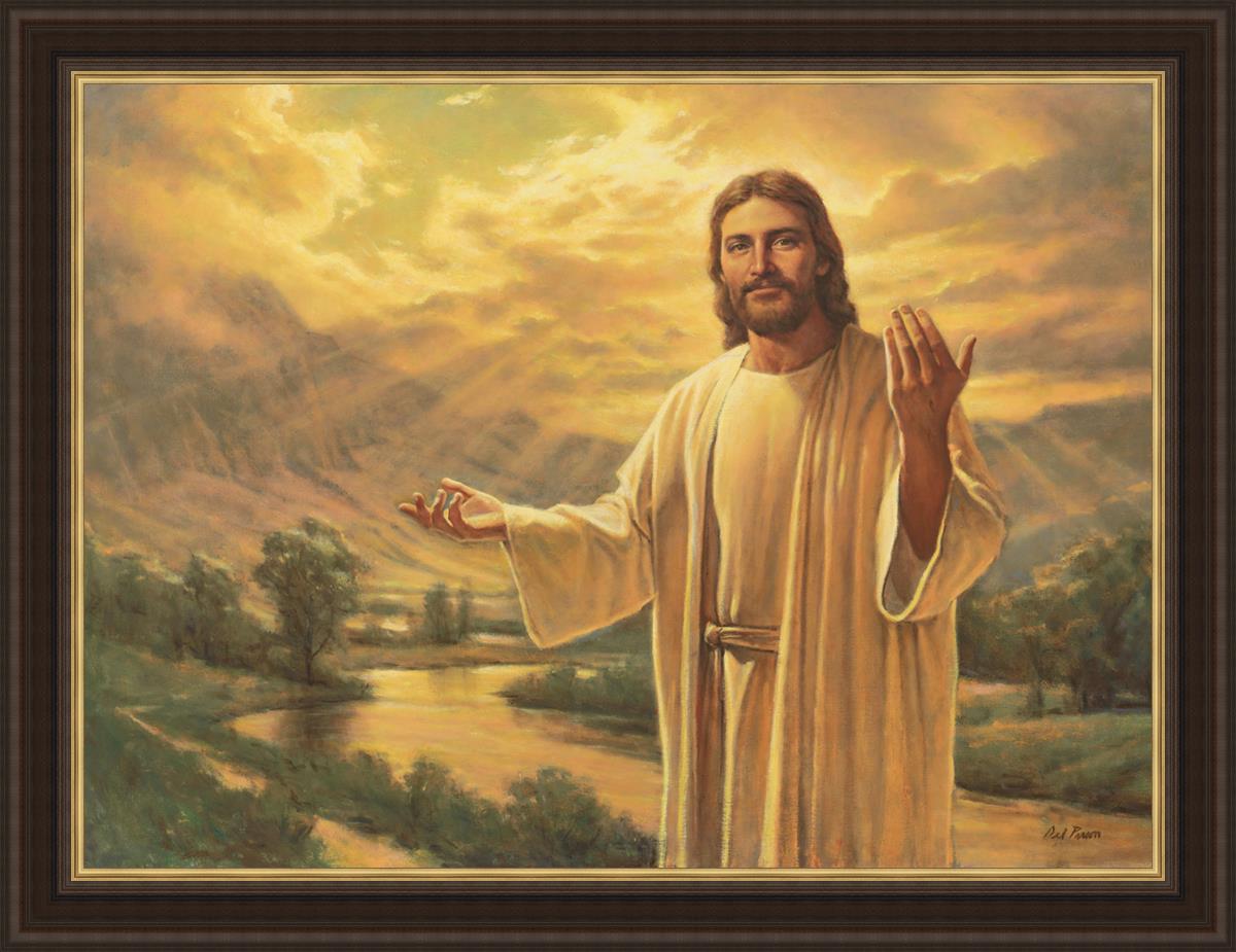 Come Follow Me By Del Parson - Inspirational Christian Wall Art for Home & Church Decor - Perfect for Living Rooms, Bedrooms & Sunday School Classrooms
