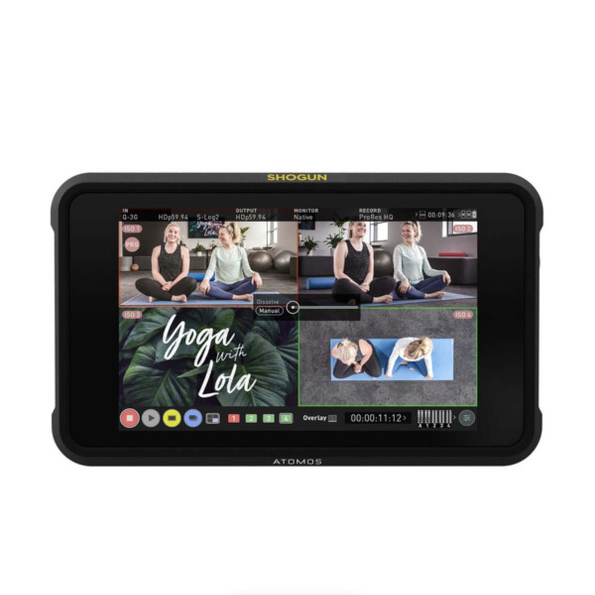 Atomos Shogun 7 6K HDR Monitor Recorder - Professional 4K/6K Video Recording & Live Streaming for Filmmakers
