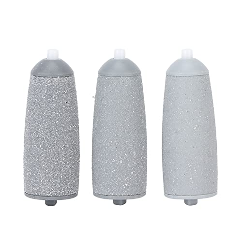 3pcs Extra Coarse Replacement Rollers for Electric Callus Remover - Pedicure Roller Heads for Foot Grinder, Pedi Roller Heads for Smooth Feet - Perfect for Home Foot Care & Professional Salon Use