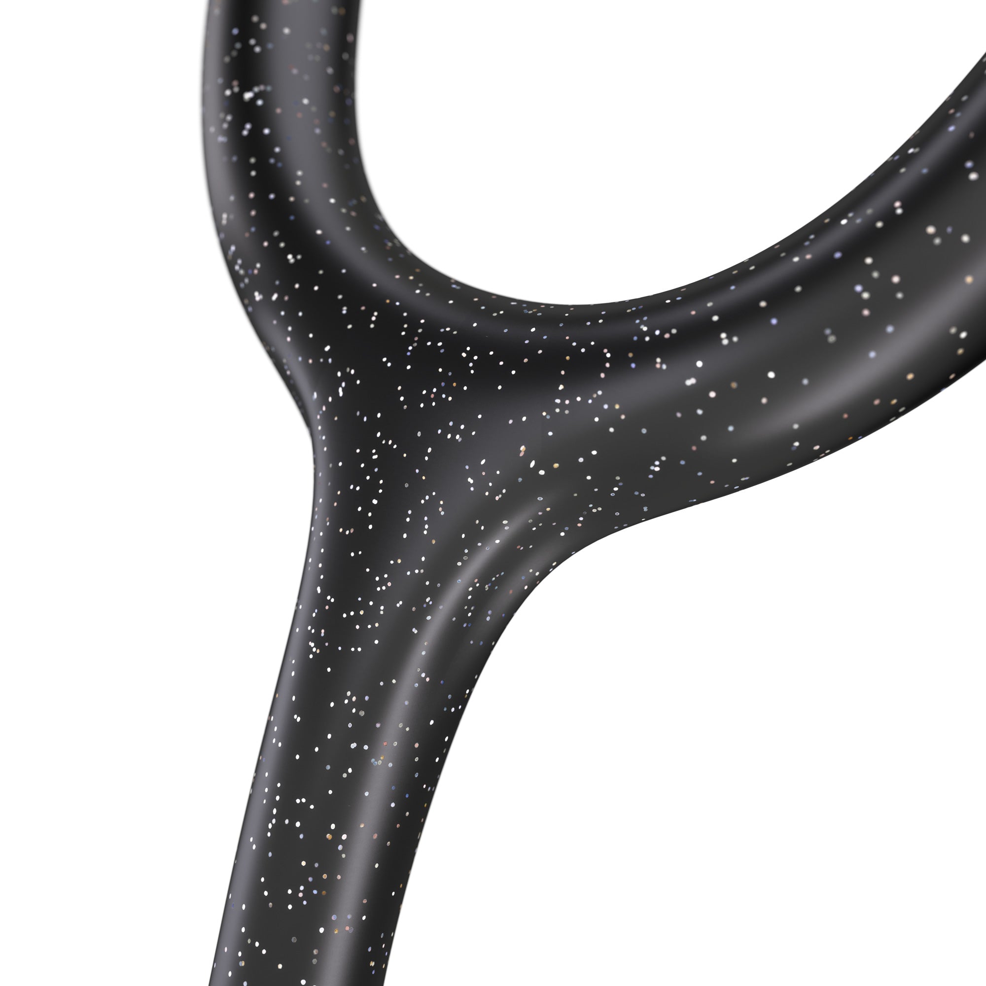 ProCardial® Titanium Cardiology Stethoscope - Black Glitter/BlackOut | Premium Medical Stethoscope for Doctors, Nurses & Healthcare Professionals | Ideal for Cardiac Exams, Patient Monitoring & Clinical Use