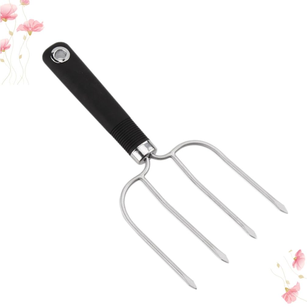 Stainless Steel Turkey Lifter Forks - 2PCS Heavy Duty Poultry Chicken Carving Forks for BBQ, Roasting, Thanksgiving & Holiday Cooking | Perfect for Grilling, Serving & Carving Meats