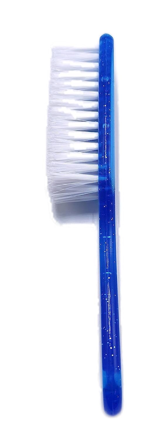 A2K Zone Nail Cleaning Brush - 2 Pack Multi-Color Dust Removal Brush for Home Cleaning, Clothes Washing & Manicure Tools | Perfect for Household Cleaning, Laundry Care & Nail Salon Use