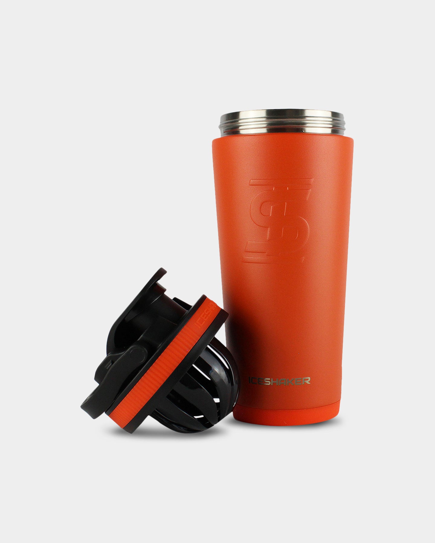 26oz Ice Shaker Protein Shaker Bottle - Leak Proof Workout Water Bottle for Gym, Fitness & Sports | BPA Free Stainless Steel Insulated Shaker Cup for Protein Drinks & Smoothies